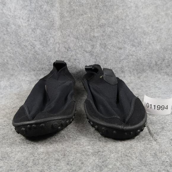 Laguna Water Shoes Mens 12 Slip On Flat Black Sport Casual Hard Sole Surf Beach - Picture 2 of 13